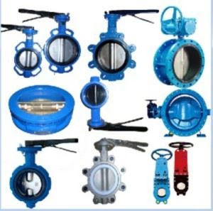 Фланцевые поворотные затворы для сосудов